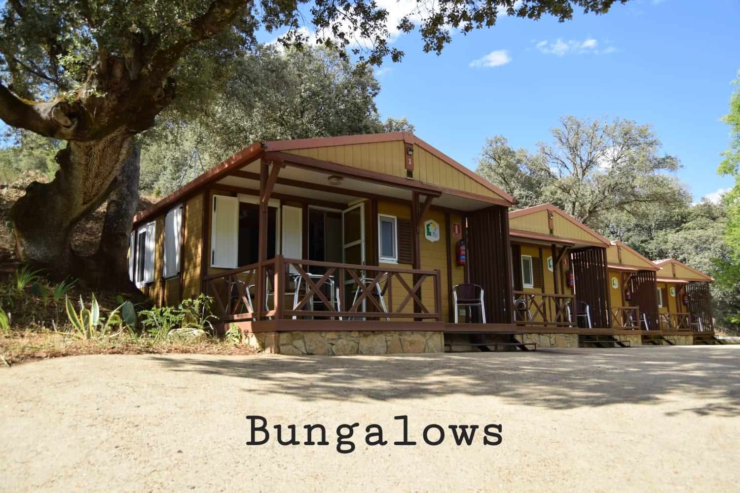 Bungalows, Camping Vega De Francia Sotoserrano Exterior photo